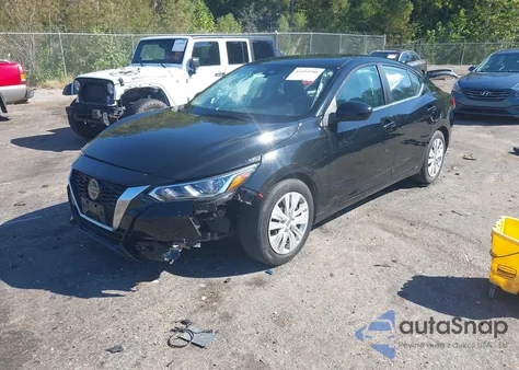 2021 Nissan Sentra S Xtronic Cvt из США, поврежденный, VIN 3N1AB8BV9MY259204